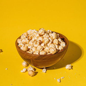 Candy Coated Caramel Popcorn (Crunchy, Not Chewy)
