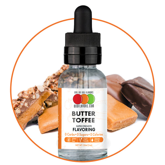 Butter Toffee Flavored Liquid Concentrate