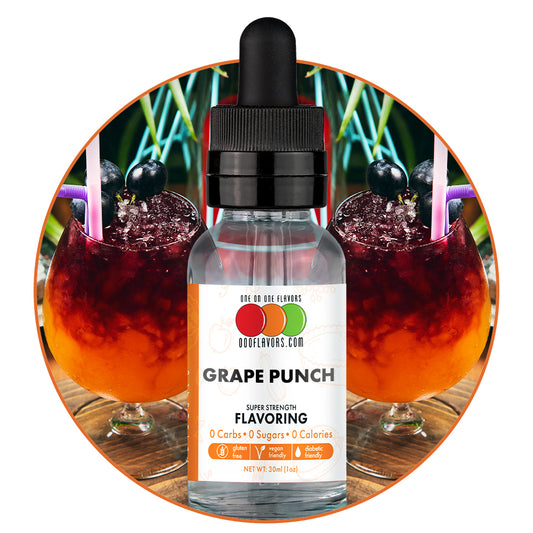 Grape Punch Flavored Liquid Concentrate