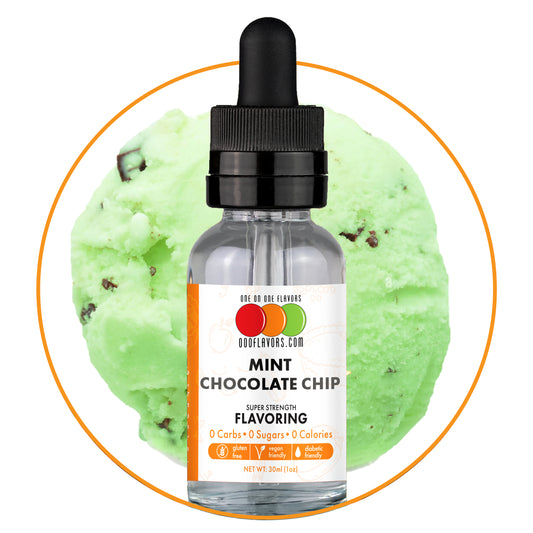 Mint Chocolate Chip Flavored Liquid Concentrate