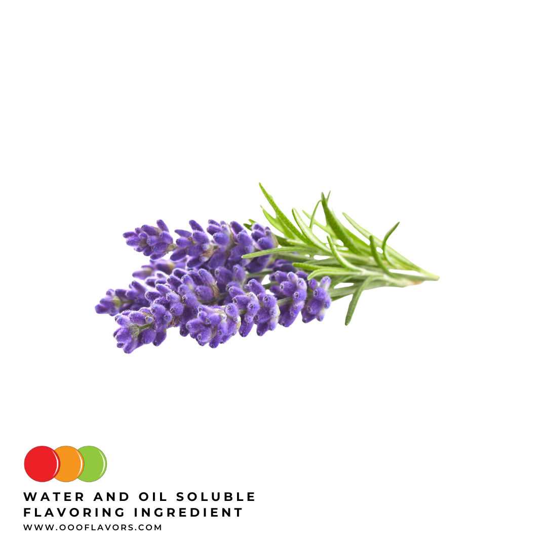 one lavender flower Cereal (Cookie C's) Flavoring Water Soluble / 2 oz