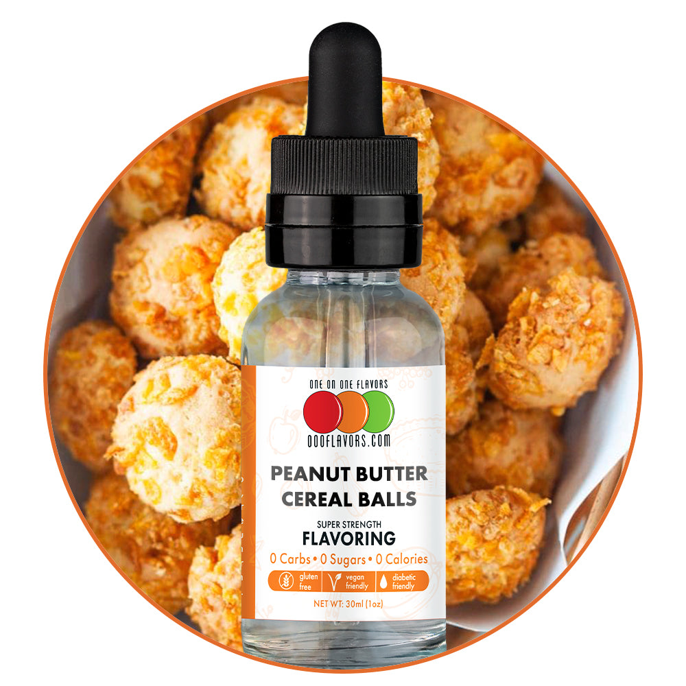 Peanut Butter Cereal Balls Type Flavored Liquid Concentrate