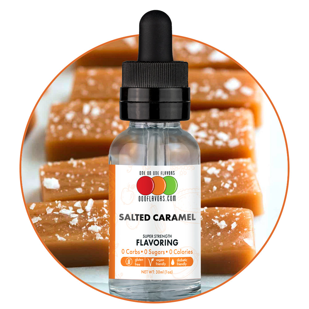 Salted Caramel Flavored Liquid Concentrate