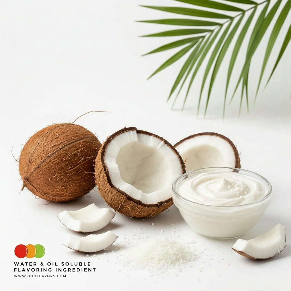 Coconut Cream hero image in the OOO template