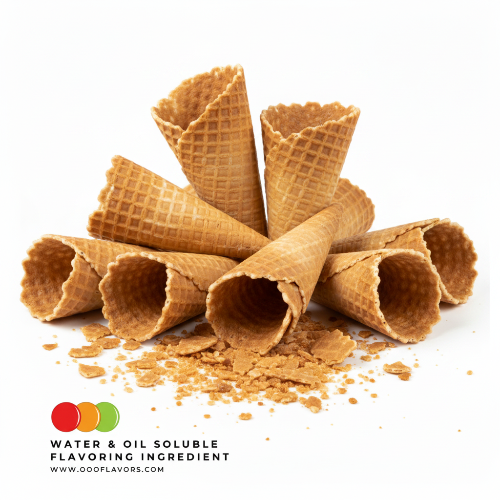 Homemade Rolled Sugar Cones