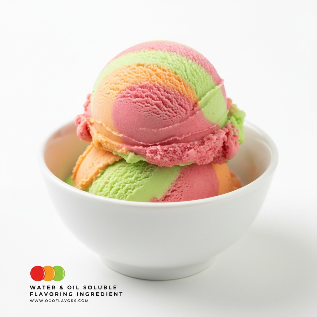 Rainbow Sherbet Elegant Bowl