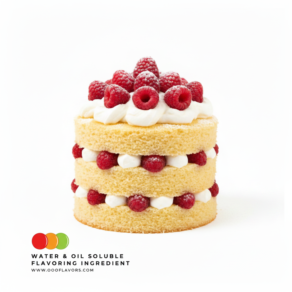 Raspberry Shortcake Proper Cake