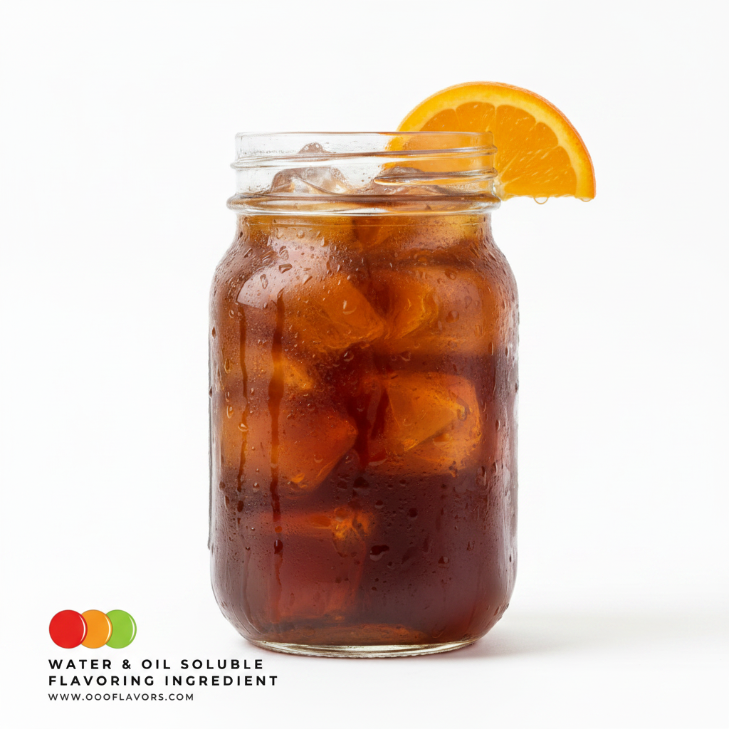 Sweet Tea Deep Color Small Orange Slice