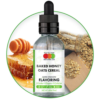 Baked Honey Oats Cereal Flavored Liquid Concentrate