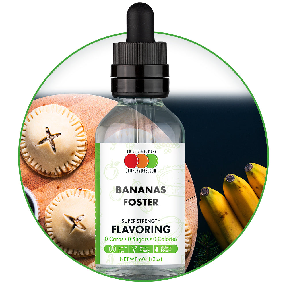 Bananas Foster Flavored Liquid Concentrate