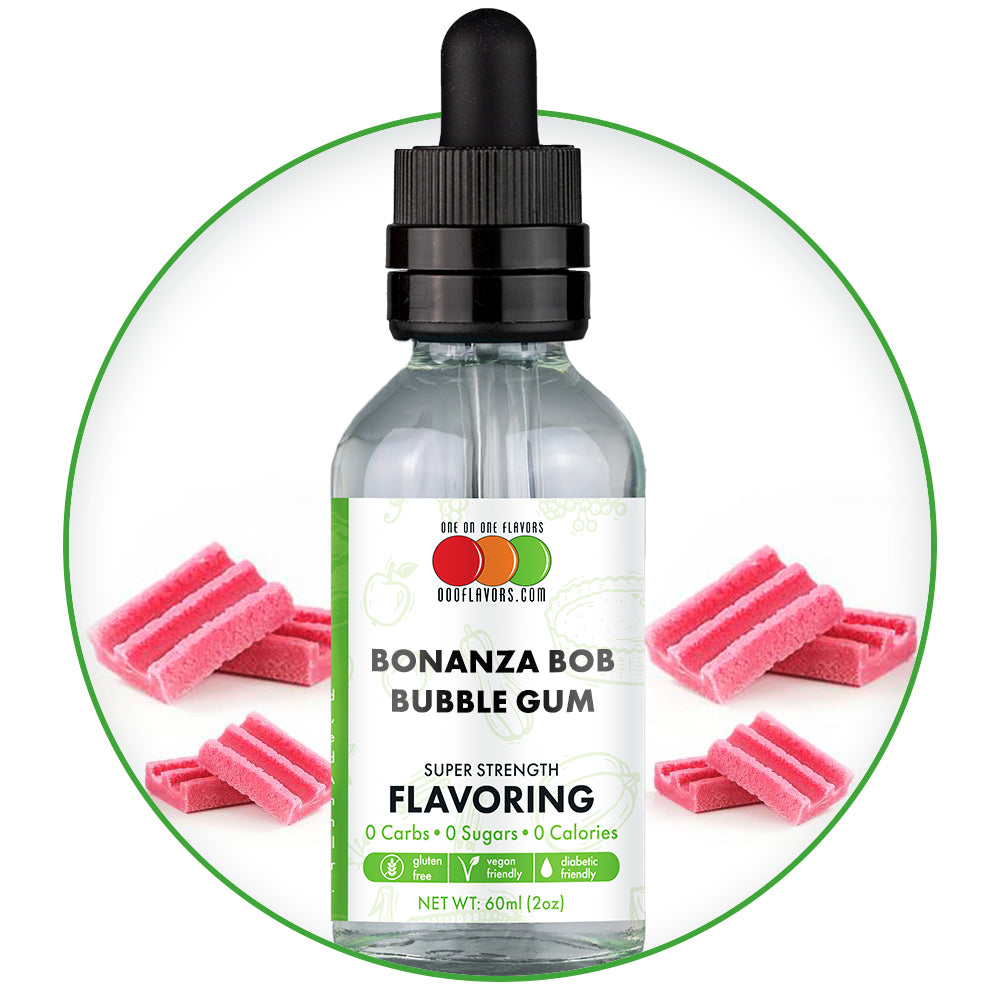 Bonanza Bob Bubble Gum Flavored Liquid Concentrate