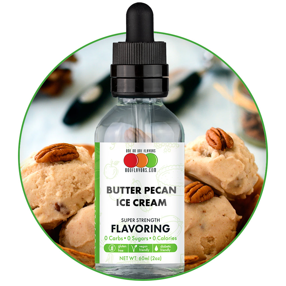 Butter Pecan Ice Cream Flavored Liquid Concentrate