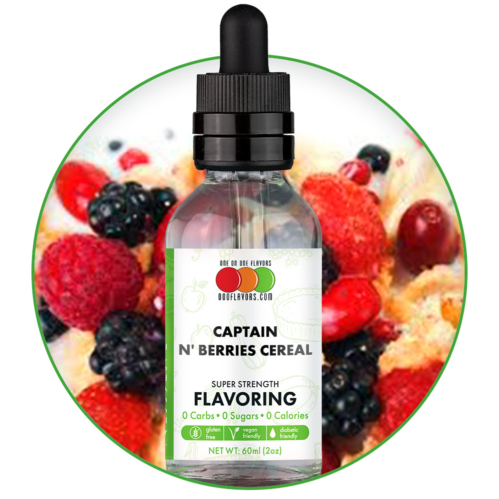 Captain n' Berries Cereal Type Flavored Liquid Concentrate