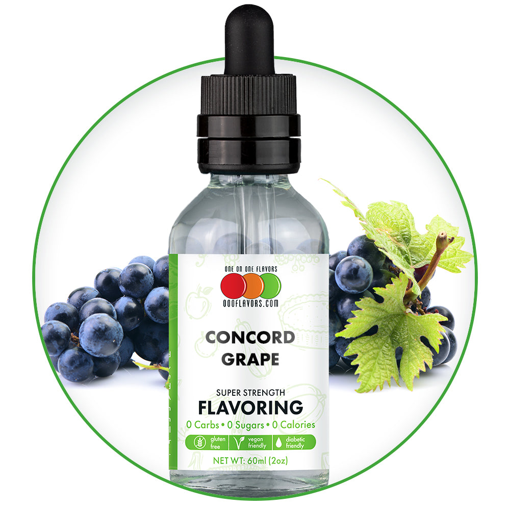 Concord Grape Flavored Liquid Concentrate (Natural)