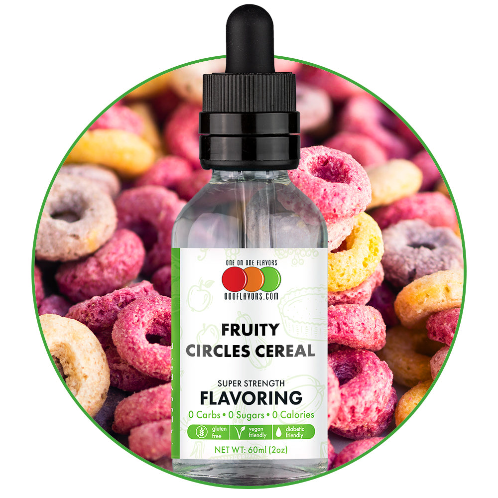 Fruity Circles Cereal Type Flavored Liquid Concentrate - PG