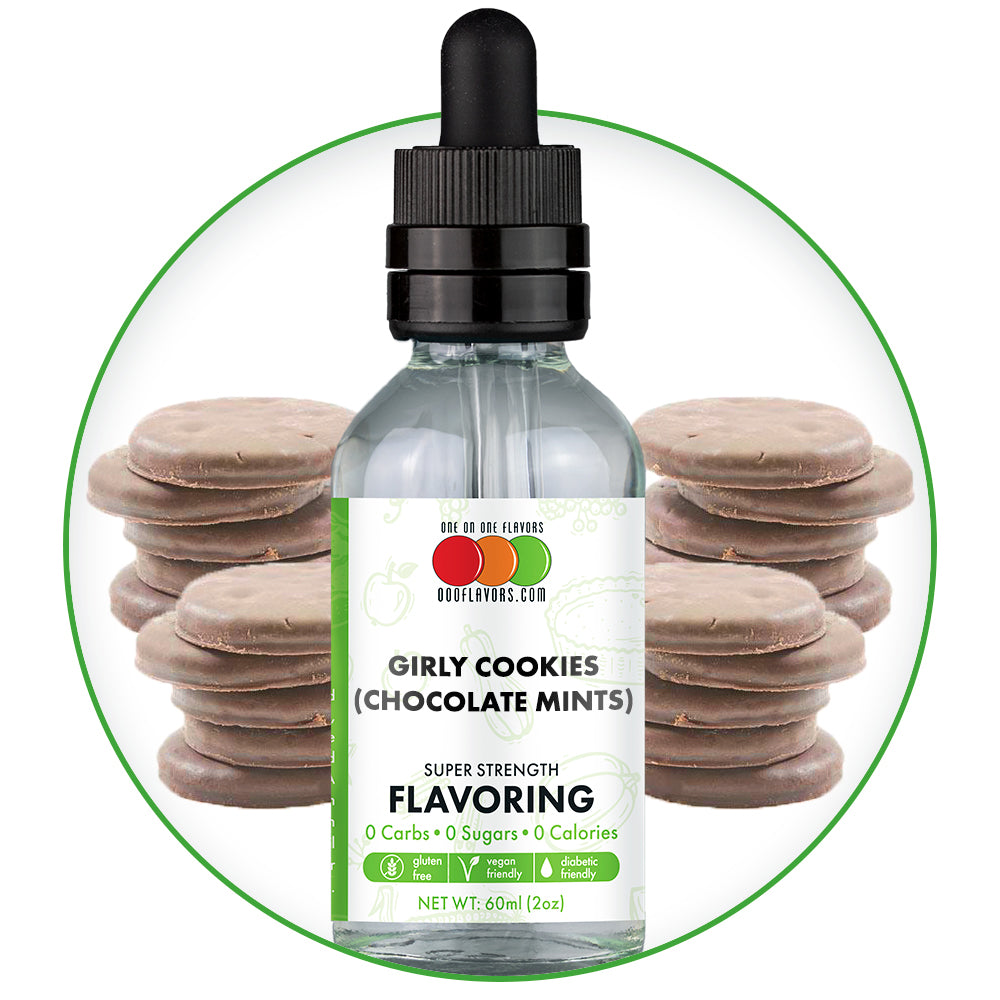 Girly Cookies - (Chocolate Mint) Flavored Liquid Concentrate