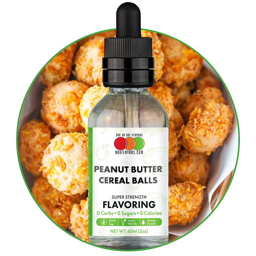 Peanut Butter Cereal Balls Type Flavored Liquid Concentrate