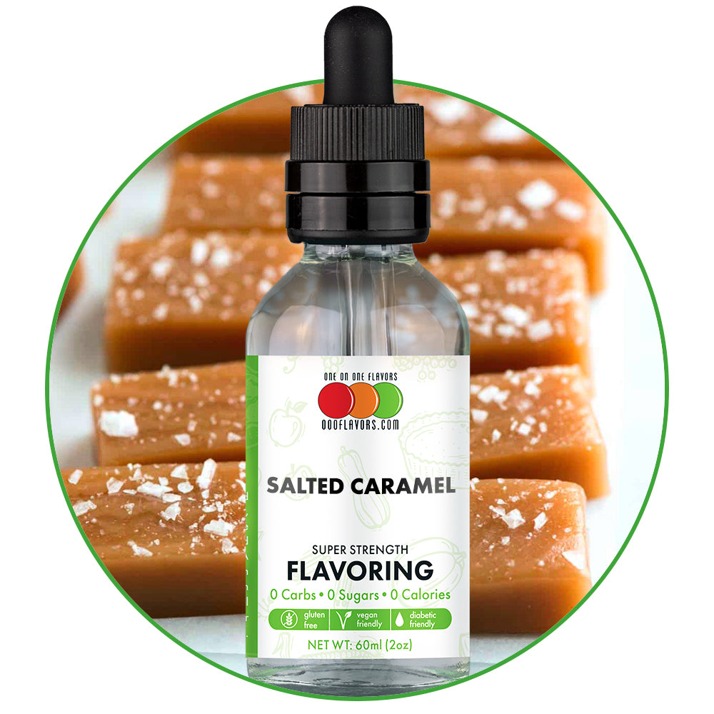 Salted Caramel Flavored Liquid Concentrate