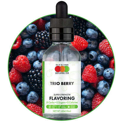 Trio Berry Flavored Liquid Concentrate