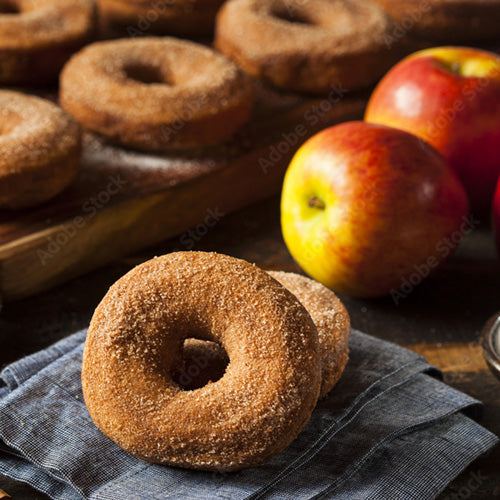 Apple Cinnamon Doughnuts