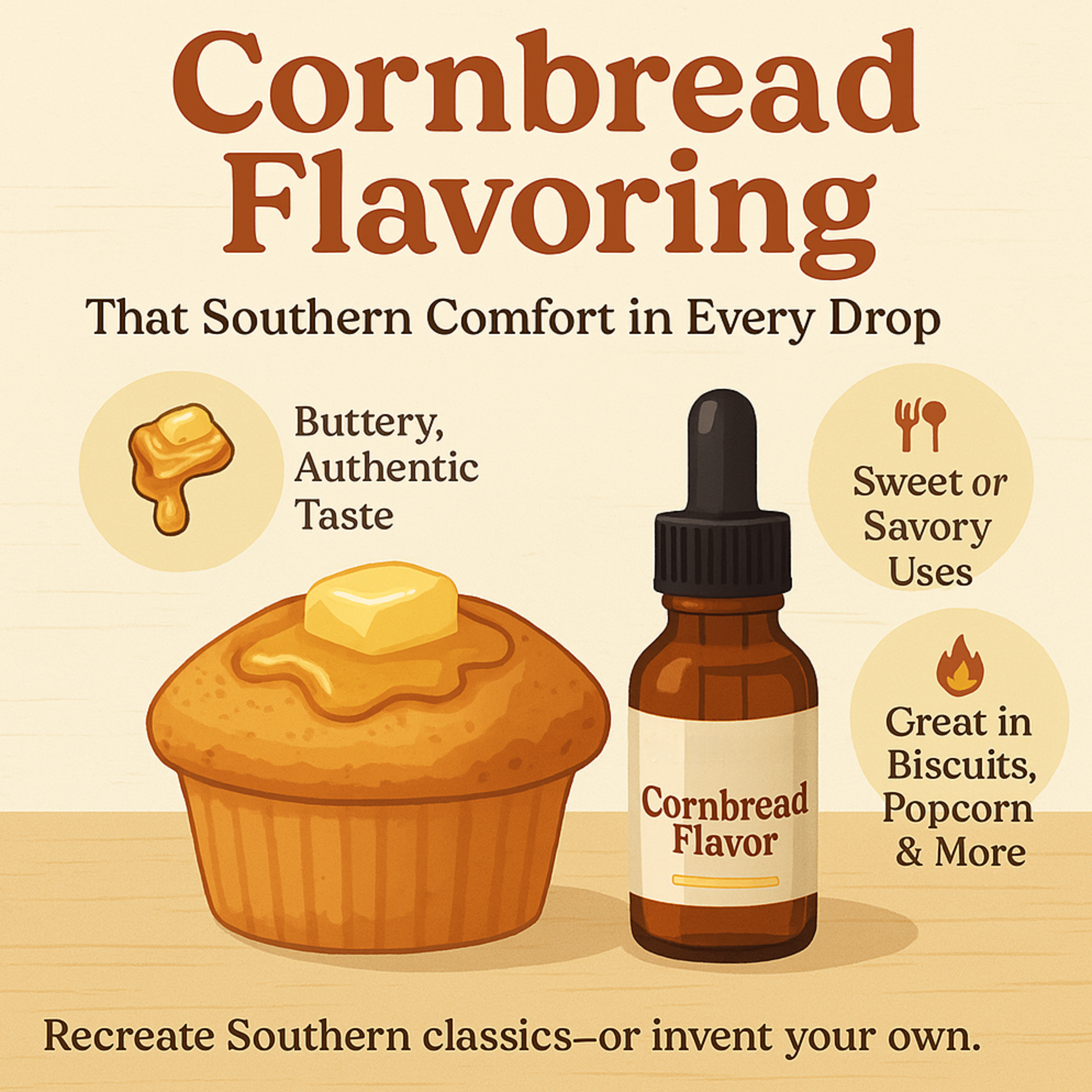Cornbread Flavoring: A Southern Classic in a Bottle