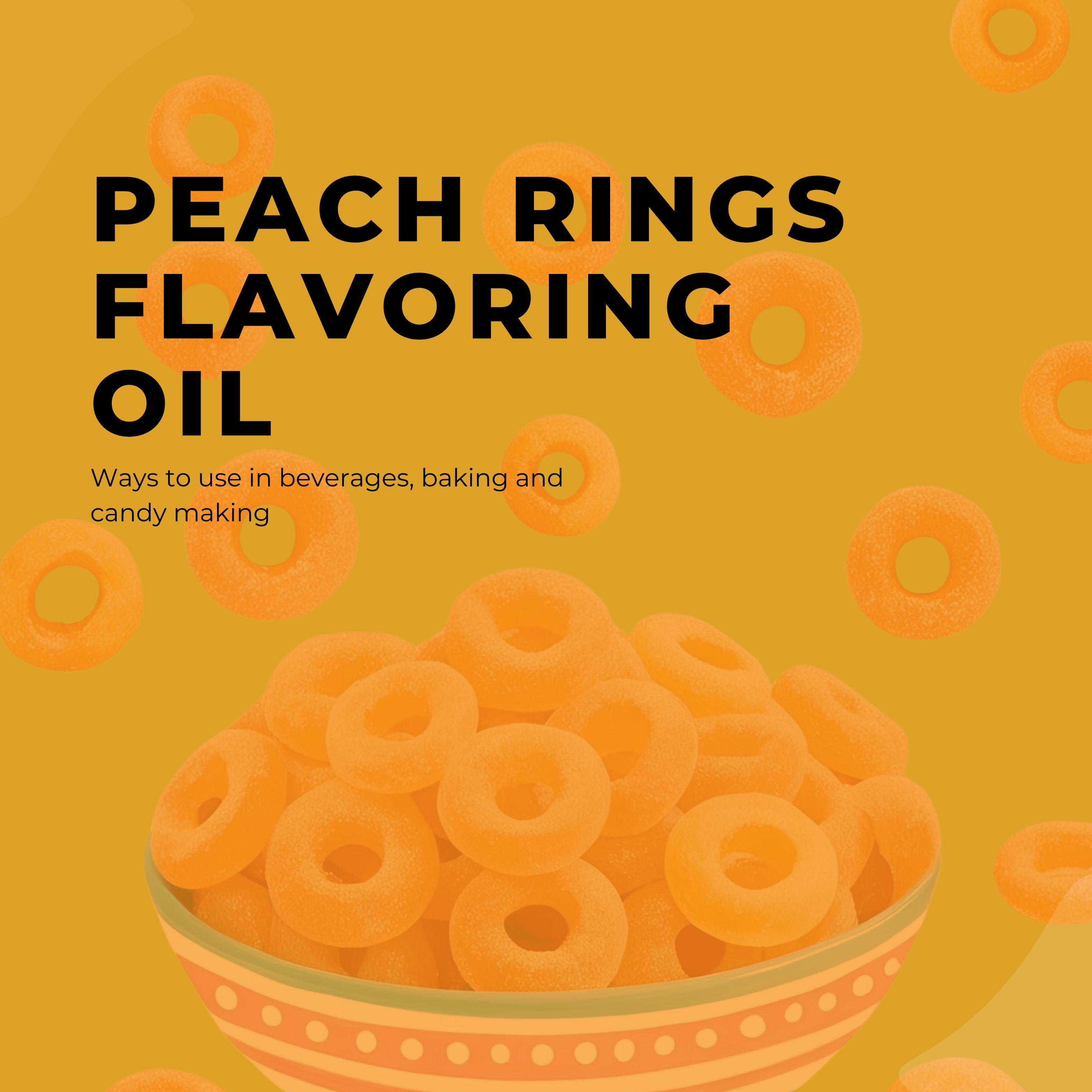 Peach Rings Flavored Oil