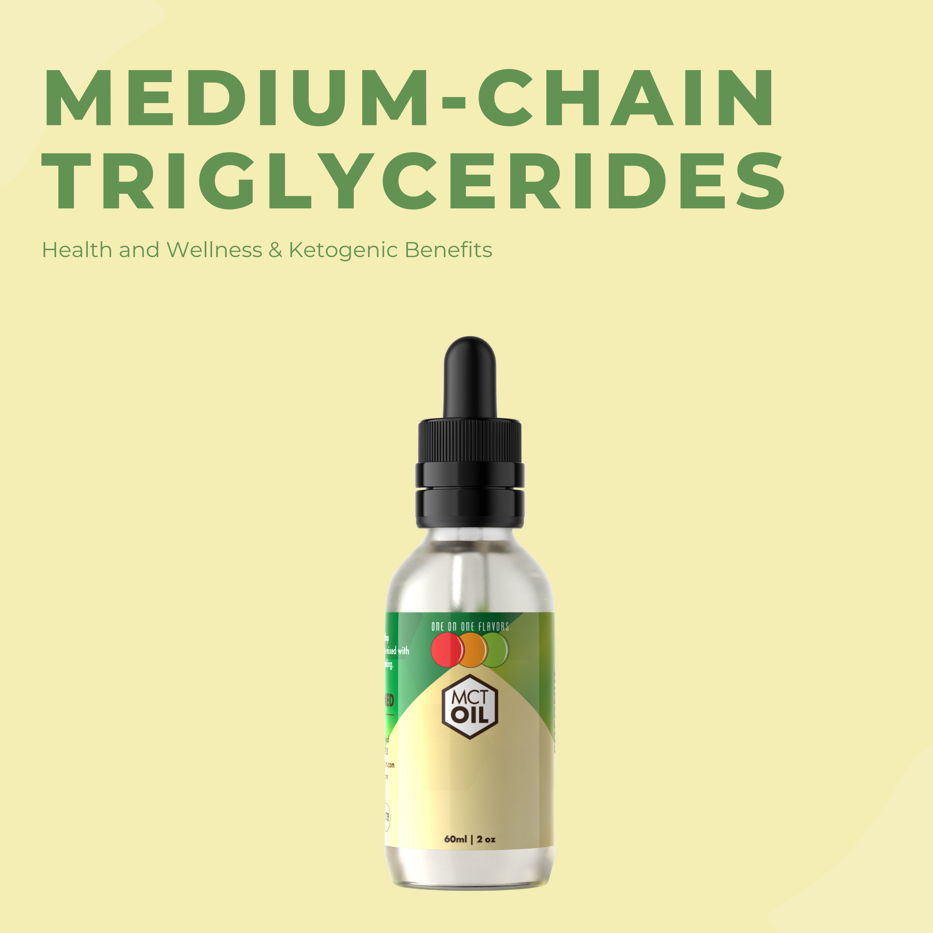 The Benefits of Using MCT Flavor Concentrates