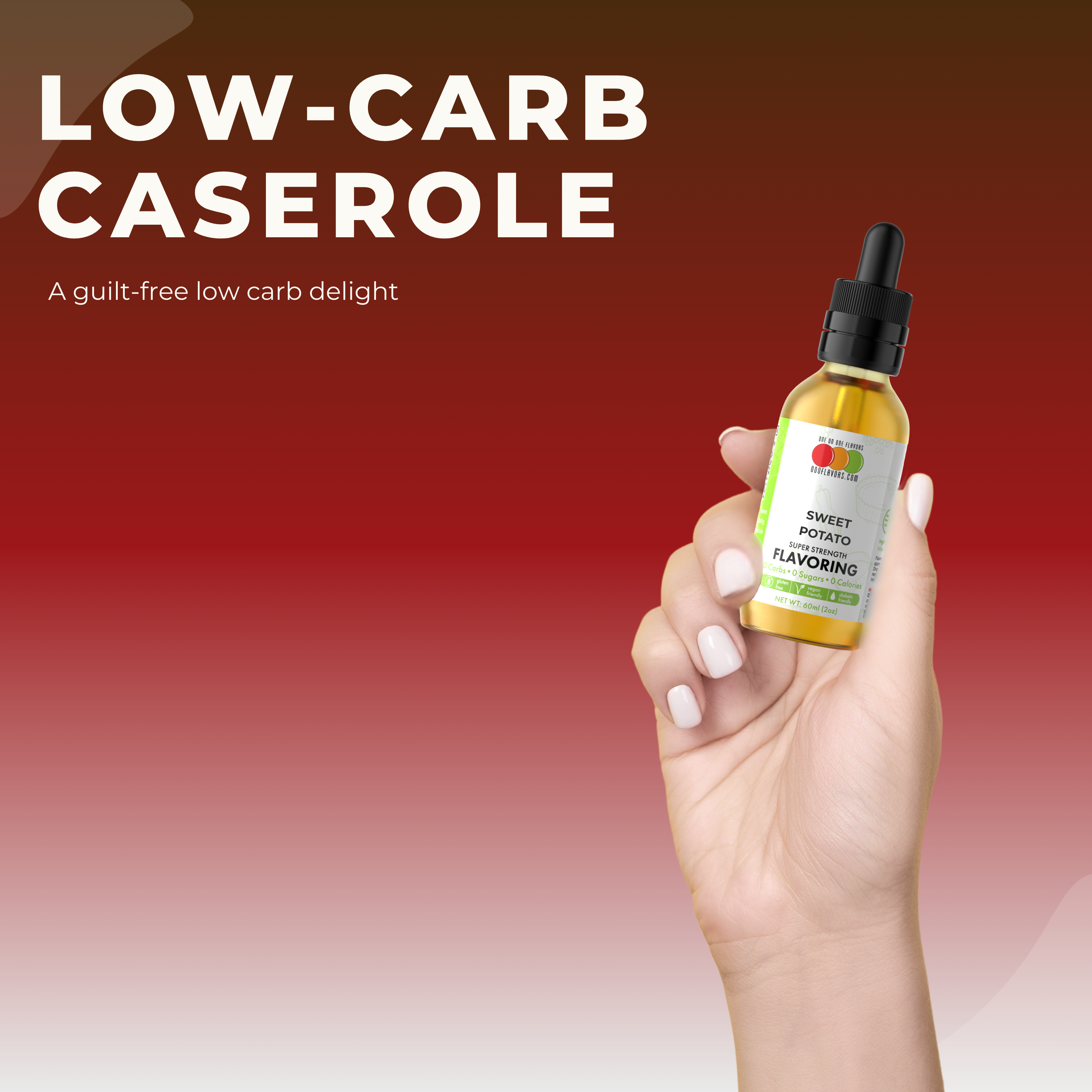 Low Carb Sweet Potato Casserole