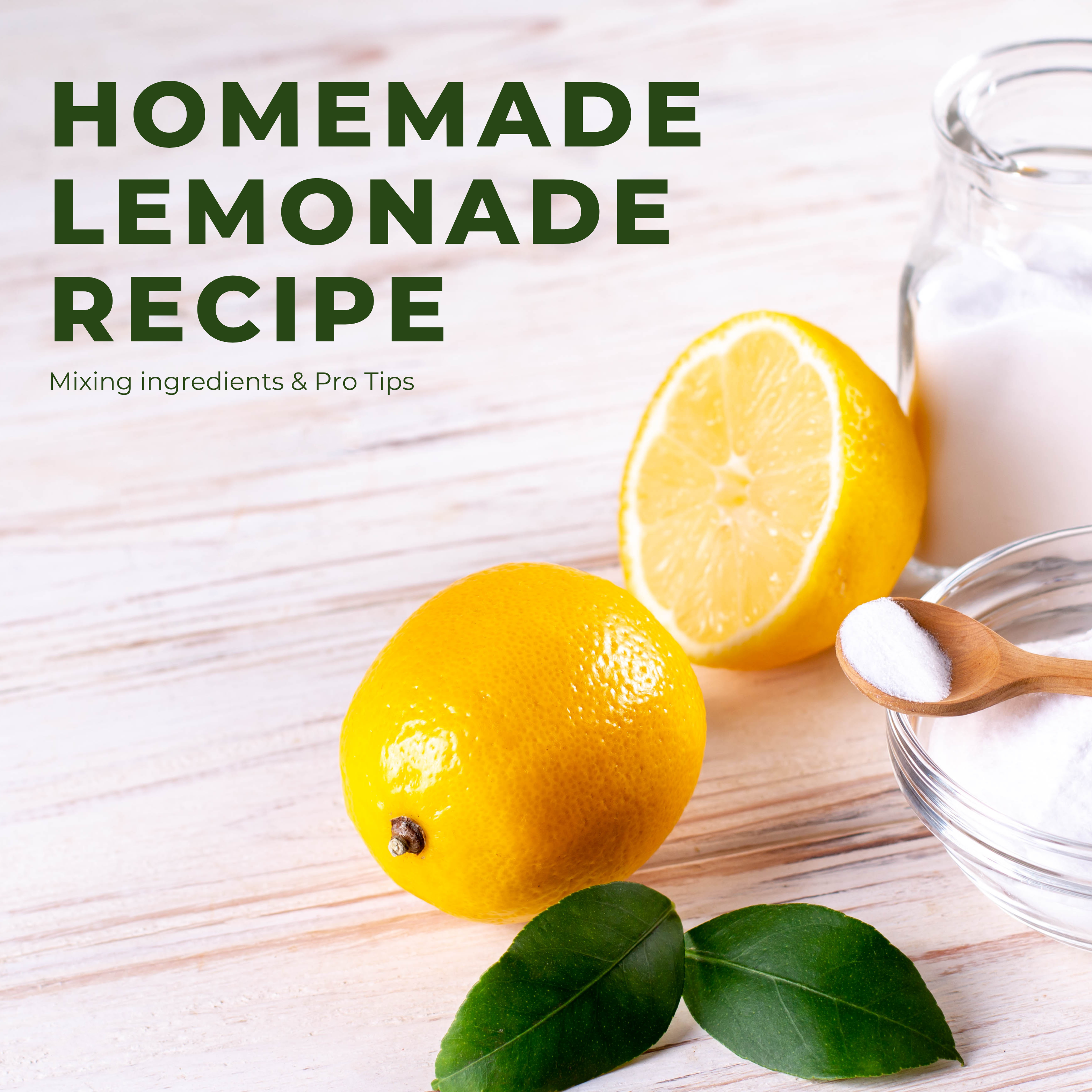 Homemade Lemonade Electrolyte Powder Recipe