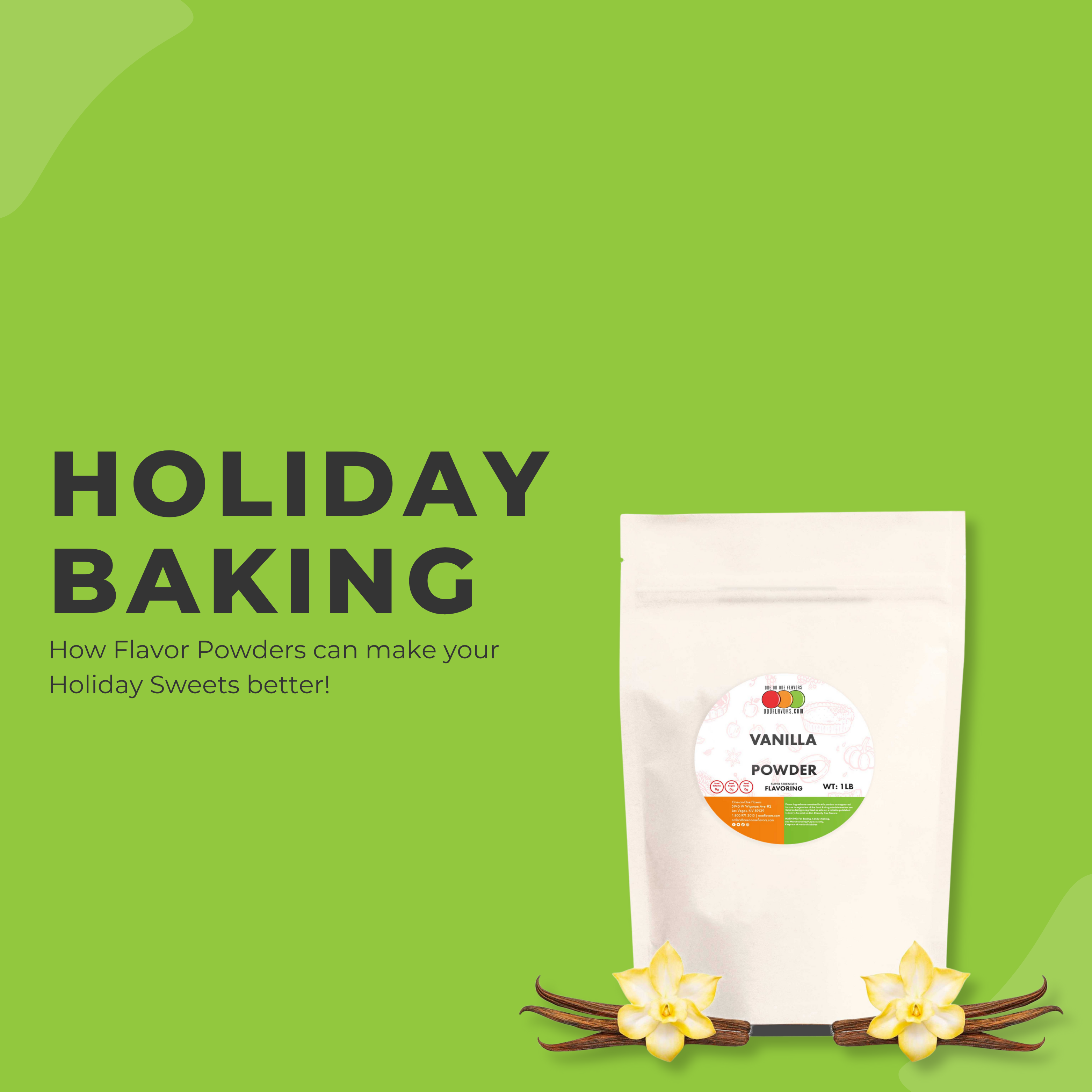 How Powdered Flavors Can Make Your Holiday Sweets Better