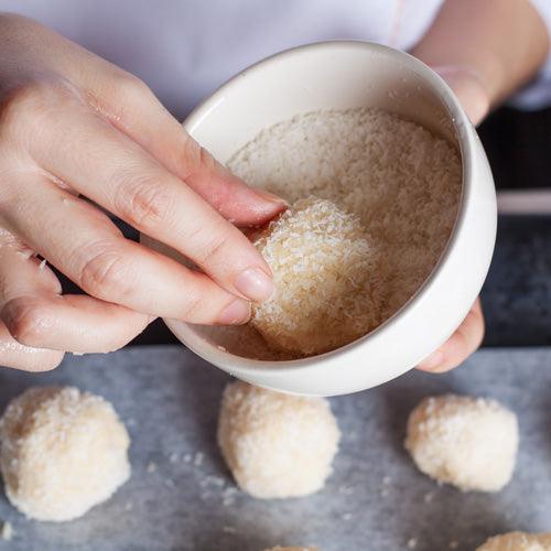 Baked Coconut Treats Recipe