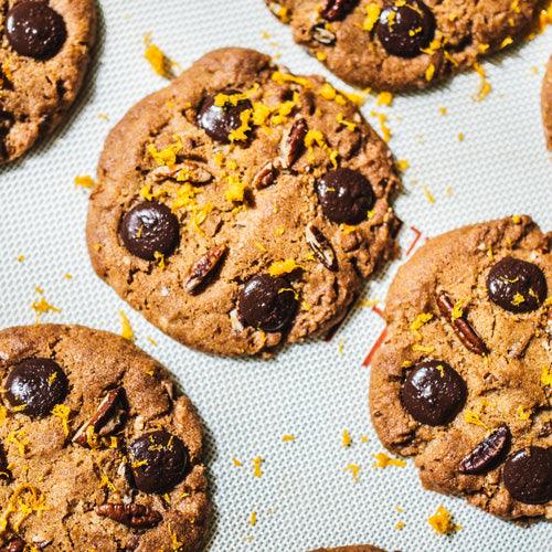 Banana Nut Chocolate Chip Cookies