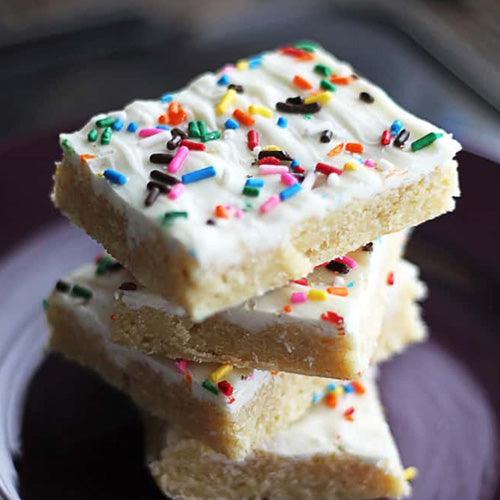 Cake Batter Rice K’s Treats