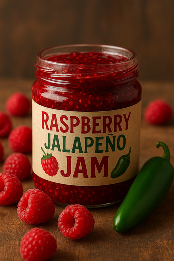 Raspberry Jalapeno Jam Recipe