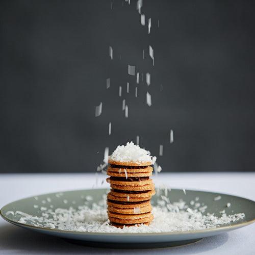 Thai tea and toasted marshmallow cookies recipe with chewy center, crispy edges, rich flavor, homemade bakery style treat