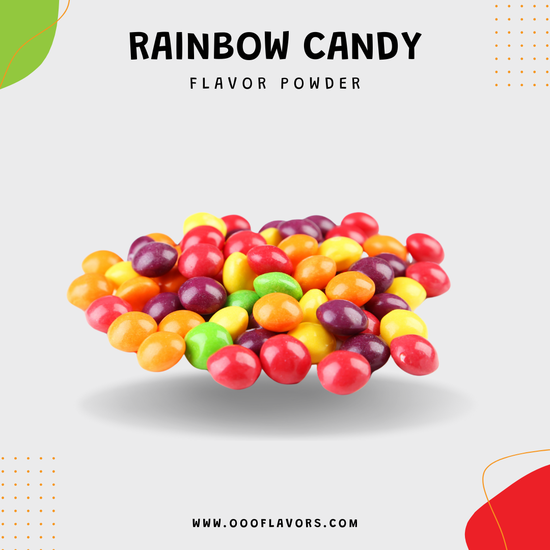 Rainbow Candy Flavor Powder