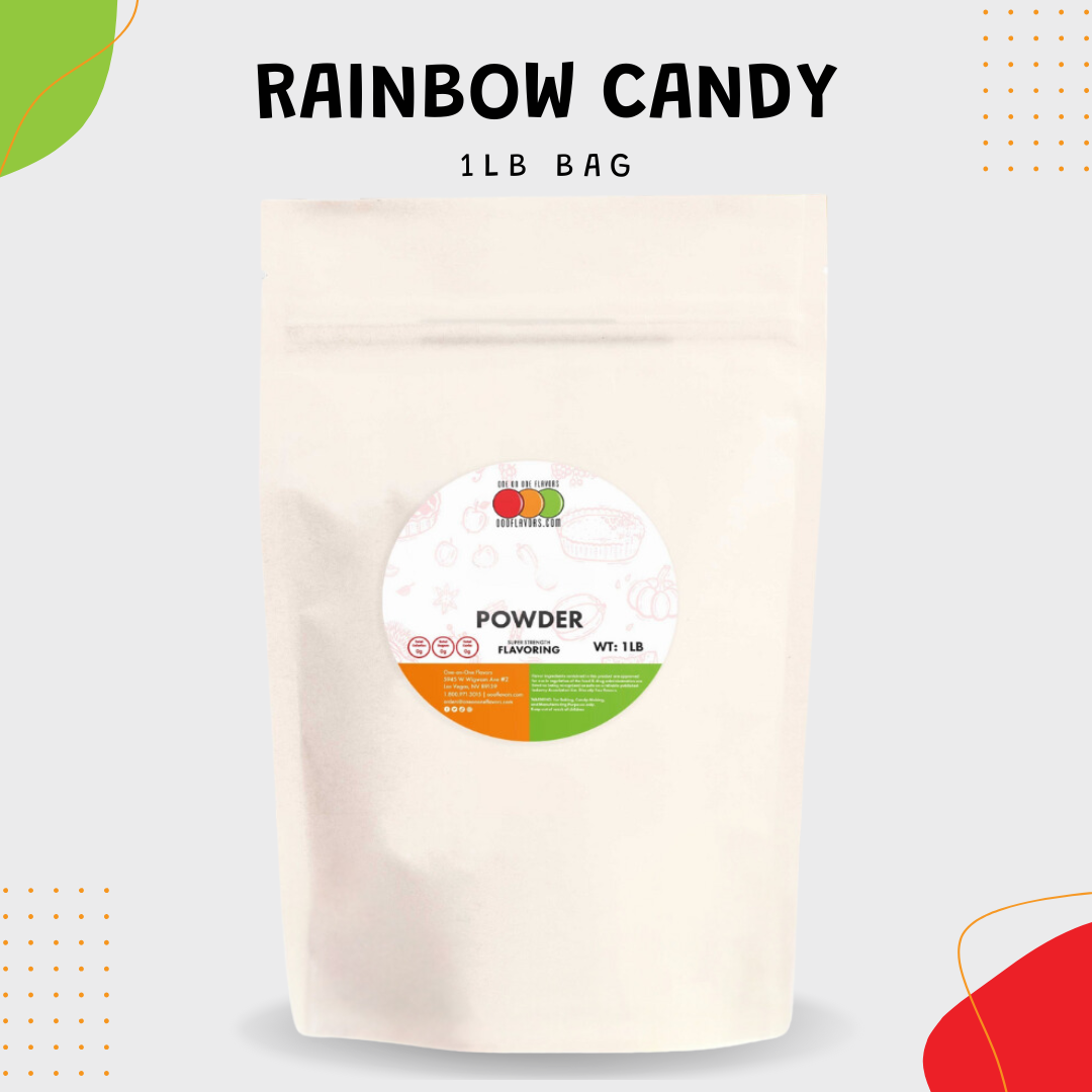 Rainbow Candy Flavor Powder