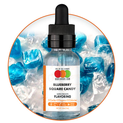 Blueberry Square Candy Type Flavored Liquid Concentrate