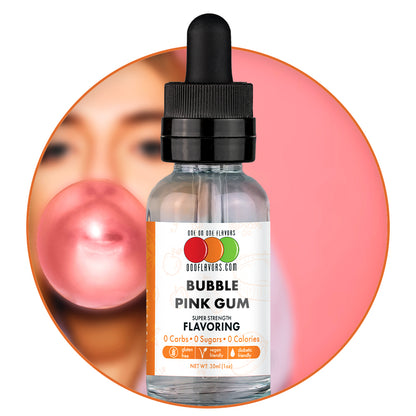 Bubble Bubble Pink Gum Flavored Liquid Concentrate