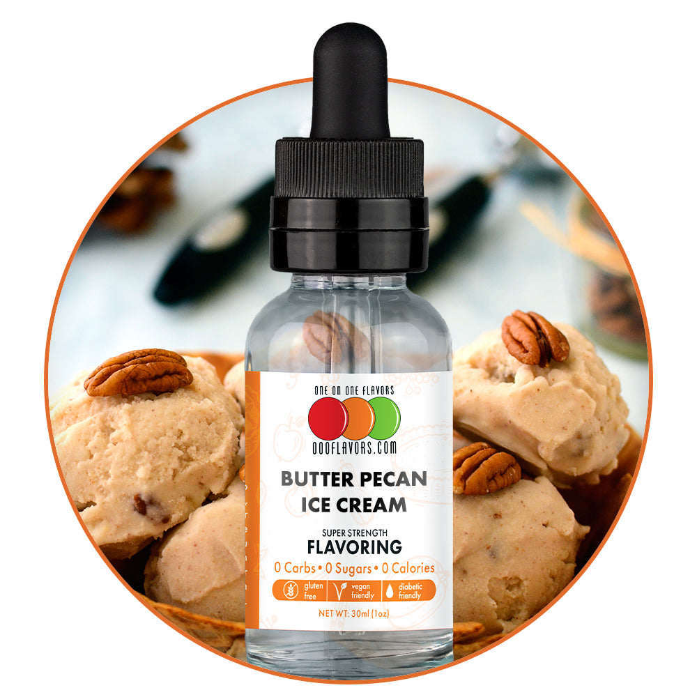 Butter Pecan Ice Cream Flavored Liquid Concentrate
