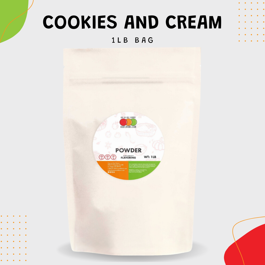 Cookies & Cream Flavor Powder