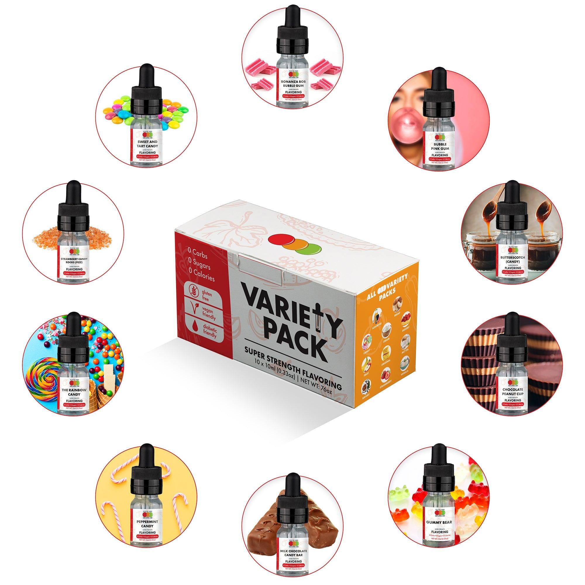Variety Packs (Water Soluble)