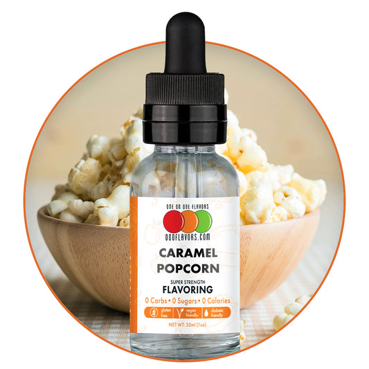 Caramel Popcorn Flavored Liquid Concentrate
