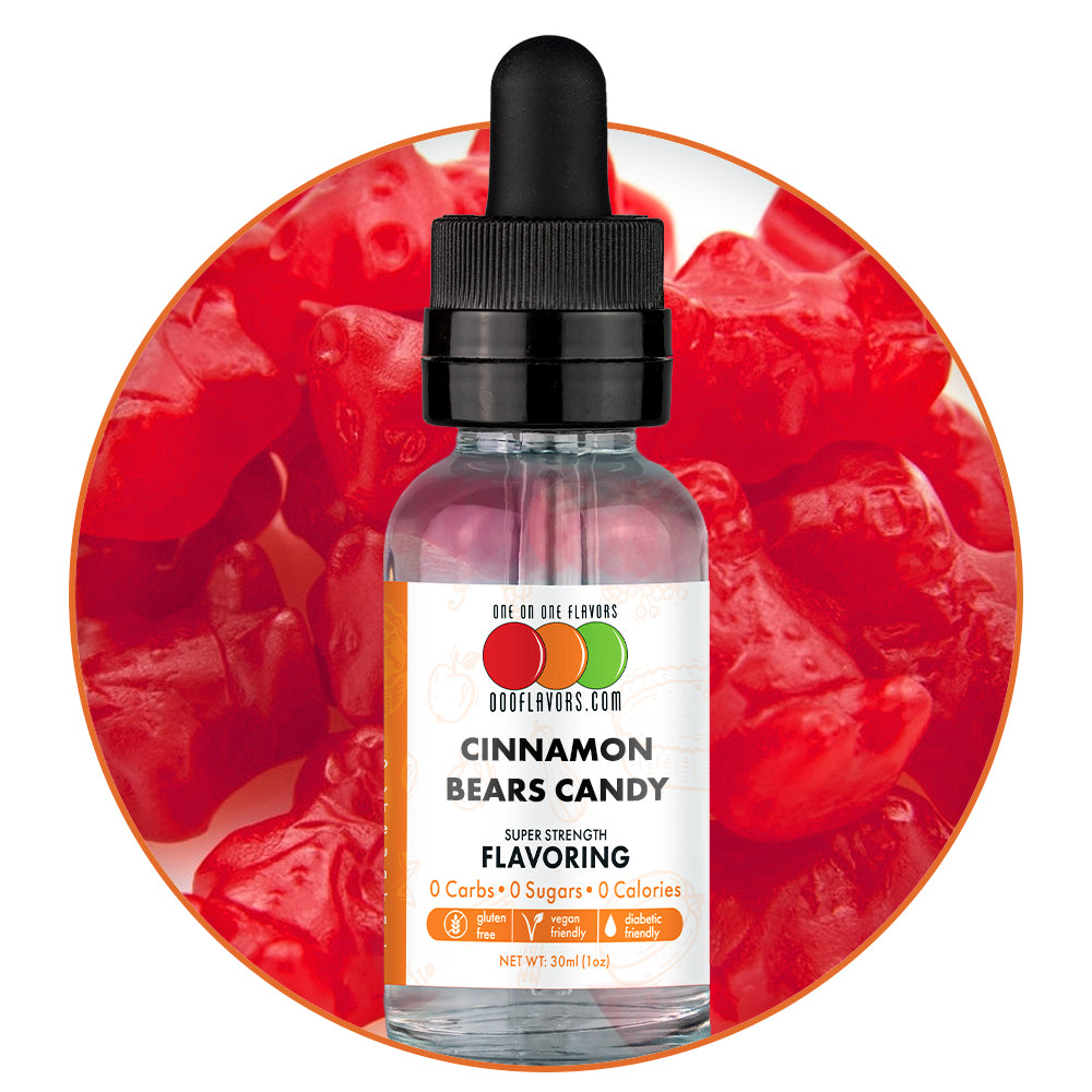 Cinnamon Bears Candy Flavored Liquid Concentrate