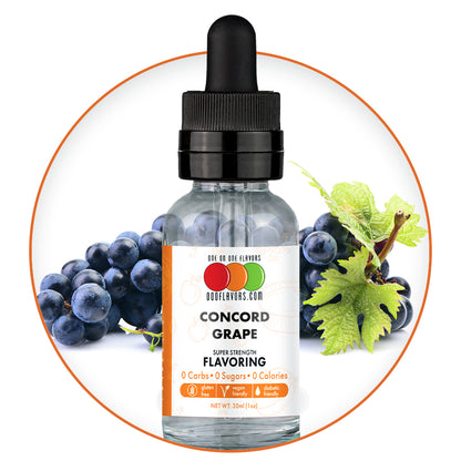Concord Grape Flavored Liquid Concentrate (Natural)