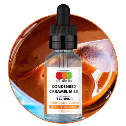 Condensed Caramel Milk Flavored Liquid Concentrate