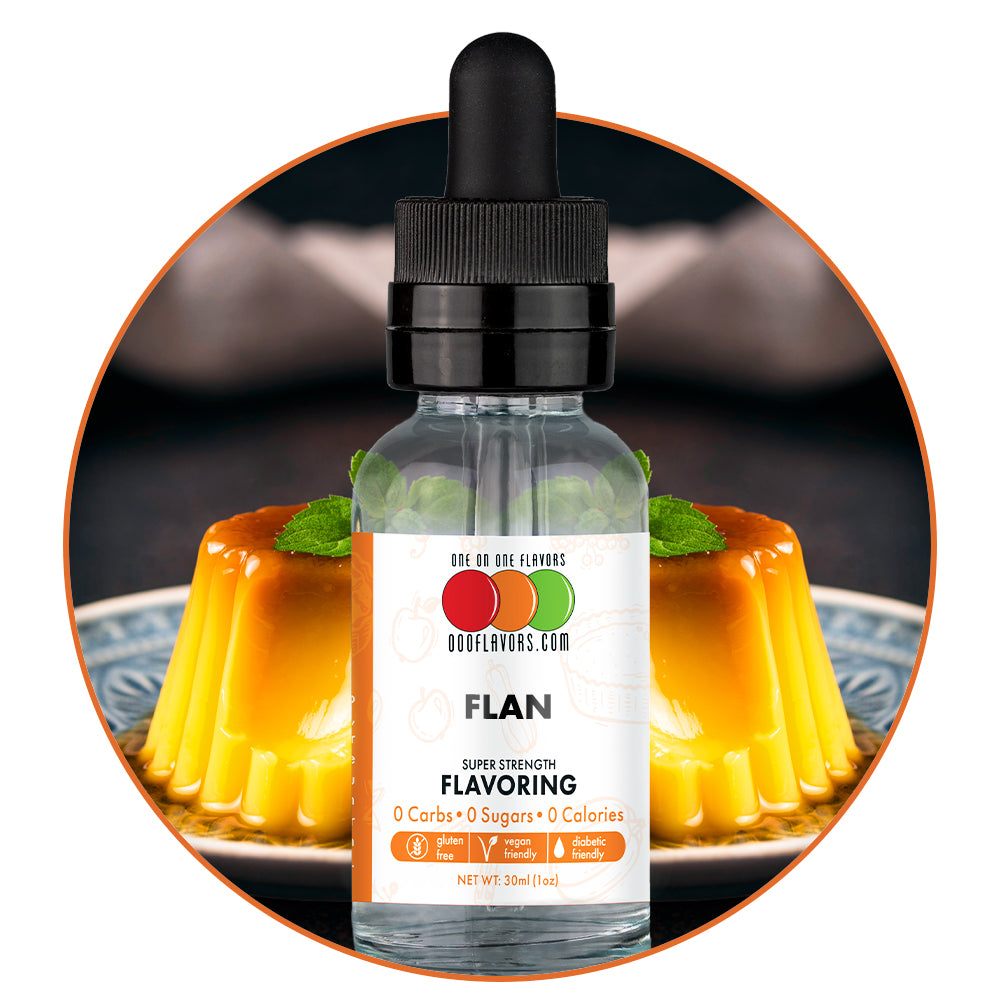 Flan Flavored Liquid Concentrate