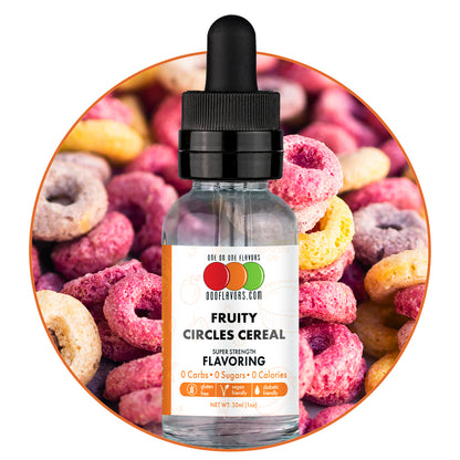 Fruity Circles Cereal Type Flavored Liquid Concentrate - PG