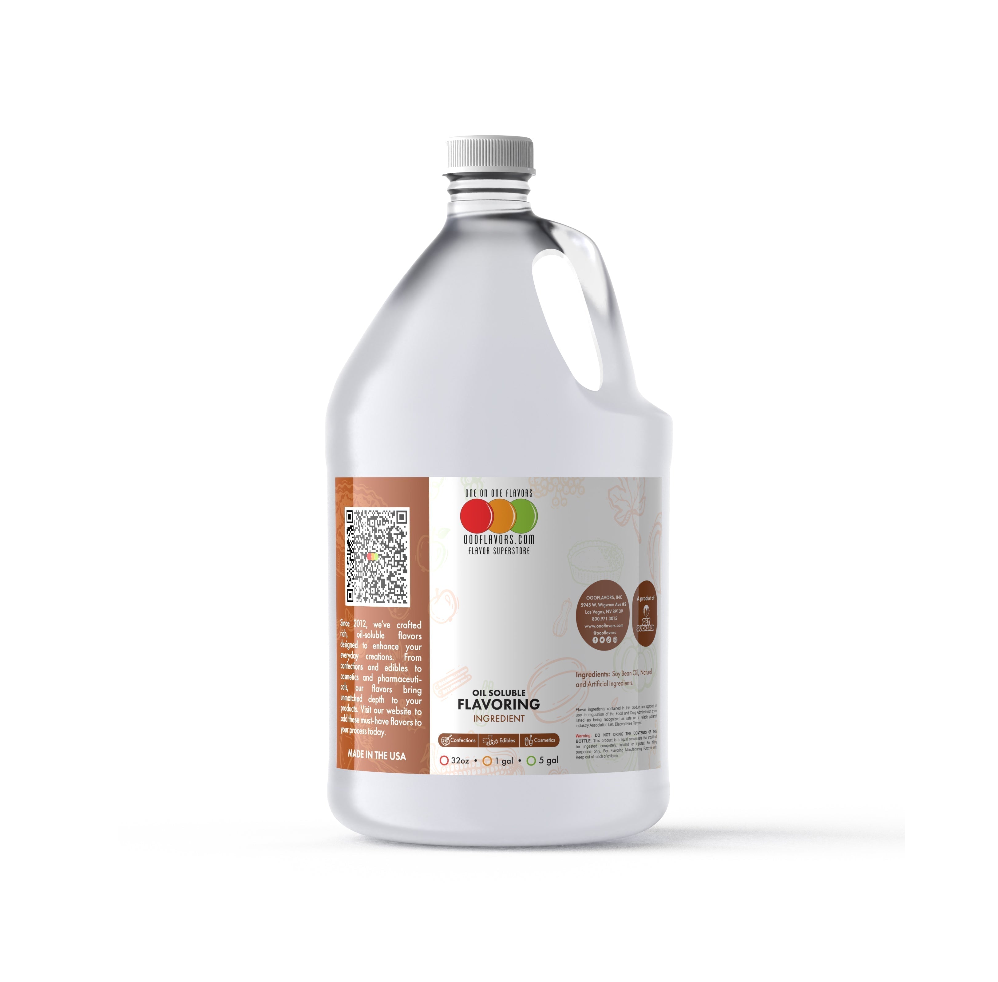 Natural Crushin' Orange Flavoring for Beverages | OOOFlavors