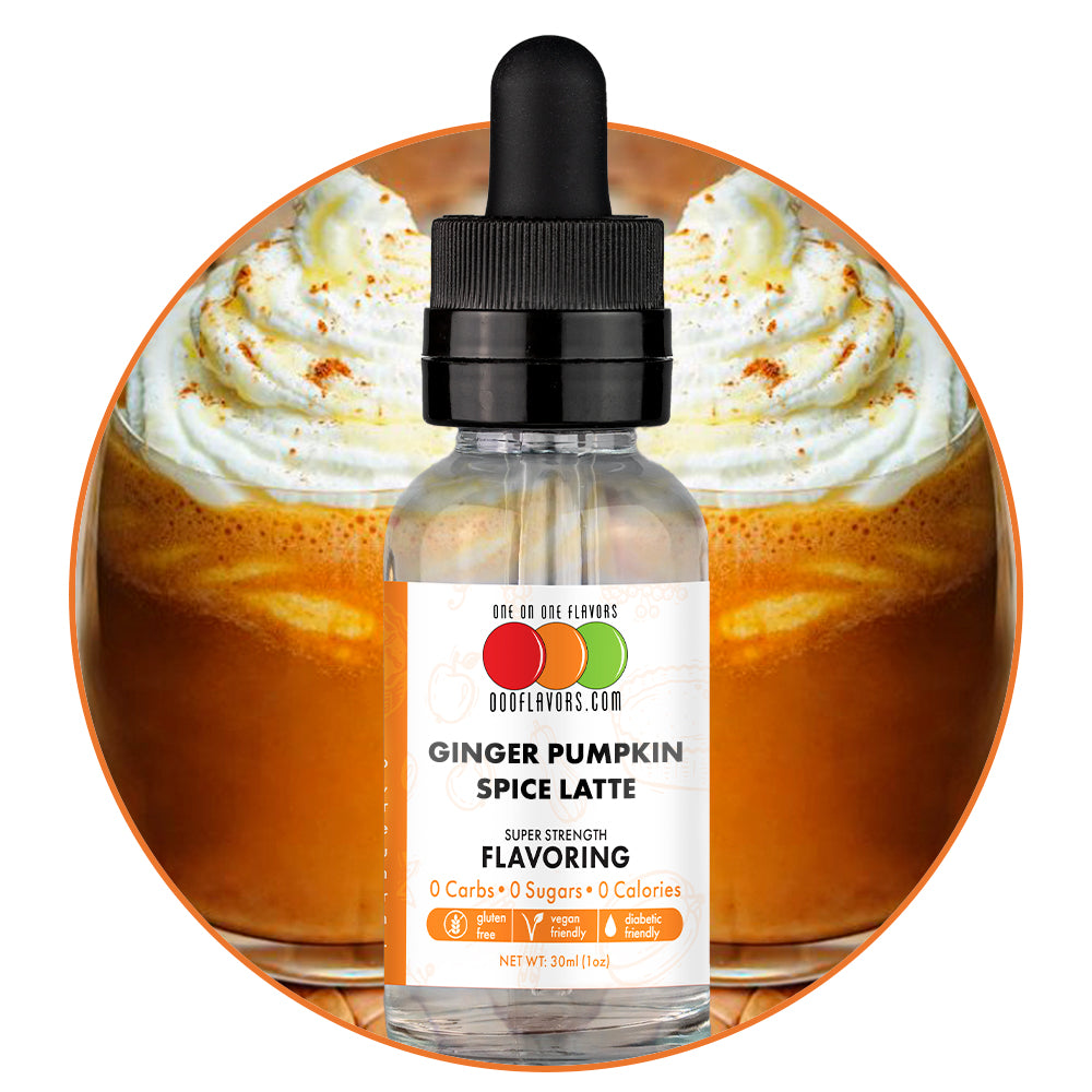 Ginger Pumpkin Spice Latte Flavored Liquid Concentrate